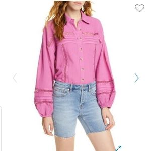 NWOT Beautiful Free People Blouse